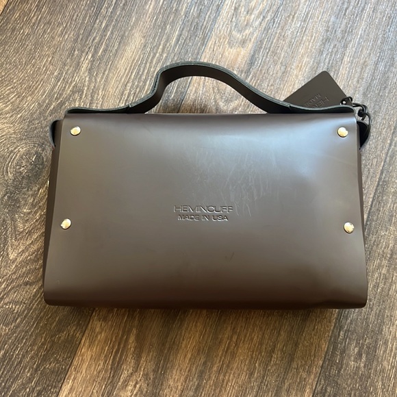 STEF ORIGAMI BAG | DARK BROWN - Picture 3 of 11